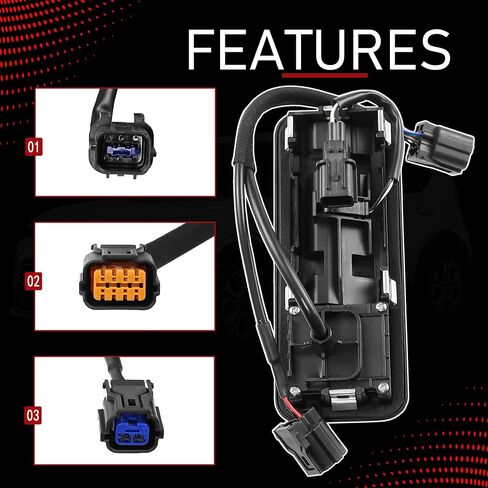 Car Rear View Backup Camera with Trunk Release Switch Fit for Kia in Saudi Arabia