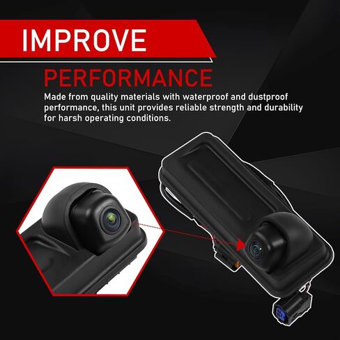 Car Rear View Backup Camera with Trunk Release Switch Fit for Kia in Saudi Arabia