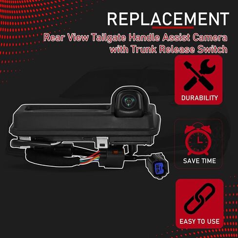 Car Rear View Backup Camera with Trunk Release Switch Fit for Kia in Saudi Arabia