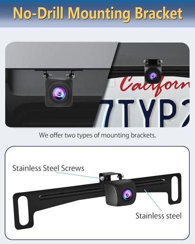 【Metal Body】 Backup Camera for Car,AHD 1080P/720P/NTSC/PAL in Kuwait