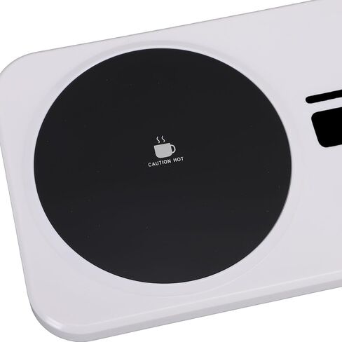 Mug Warmer with Charger 3 Heat Settings 55C 65C 75C Auto Shut Off Phone Charger Electric Beverage Warmer Plate for Coffee Tea Office Home Travel in Kuwait