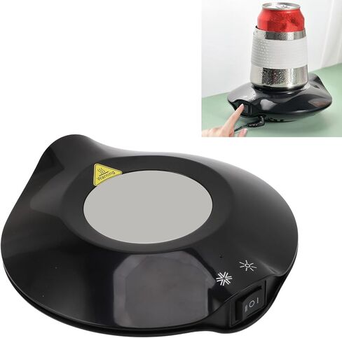Portable Coffee Mug Warmer, Smart Mug Warmer for Work and Study, USB Interface Fast Heating Coaster for Milk Drinks, Tea, ABS Aluminum Alloy in Kuwait