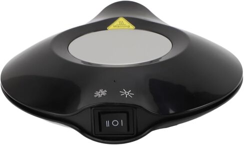 Portable Coffee Mug Warmer, Smart Mug Warmer for Work and Study, USB Interface Fast Heating Coaster for Milk Drinks, Tea, ABS Aluminum Alloy in Kuwait