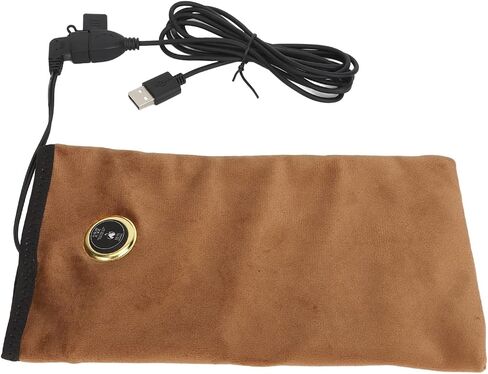 USB Heated Hand Warmer, Washable Carbon Fiber Electric Heated Hand Warmer, Quick Heating, for Office Use in Kuwait
