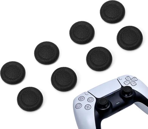 Replacement Thumb Grips Cap Compatible with PS5/PS4 Controller, Anti-Slip Anti-Scratch Joystick Caps (8 Pcs) in Kuwait