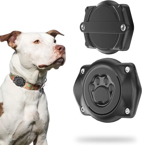 Waterproof AirTag Dog Collar Holder - Fits All Width Collars in Kuwait