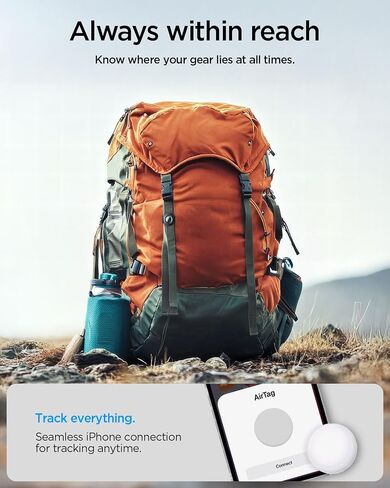 Spigen for AirTag Case Cover Holder, Tag Armor 2 in Saudi Arabia