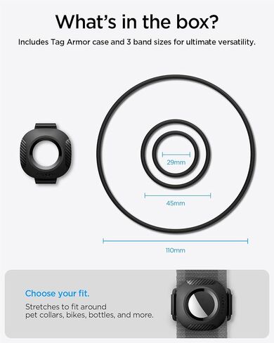 Spigen for AirTag Case Cover Holder, Tag Armor 2 in Saudi Arabia