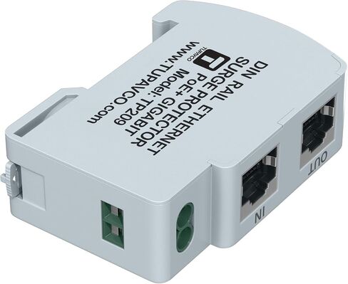 Ethernet Surge Protector for DIN Rail Mounting - Tupavco TP209 in Kuwait
