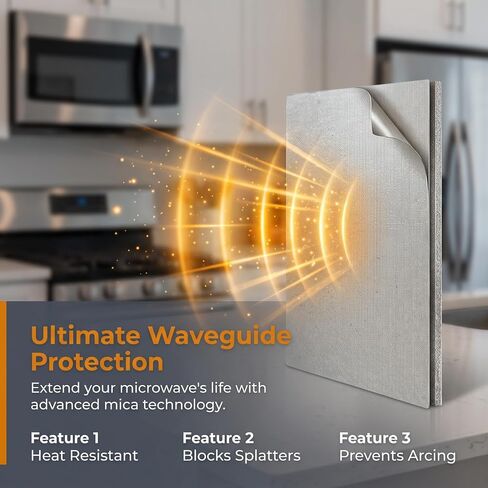 1 Pack Universal Cut to fit Microwave Waveguide Cover Replacement in Kuwait