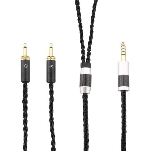 16 Core 7N OCC Replacement Earphone Cable Compatible with Focal Elear Elegia Clear Stellia Celestee Headphones (B16Foca3.5) in Kuwait