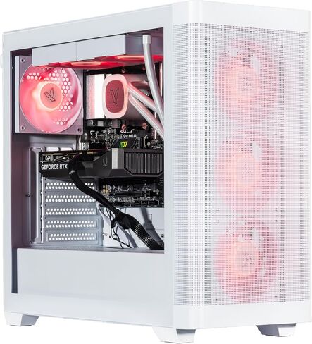 Velztorm White Pilum Z2 Gaming Desktop, AMD Ryzen 7 5700X with RTX 5060 in Saudi Arabia