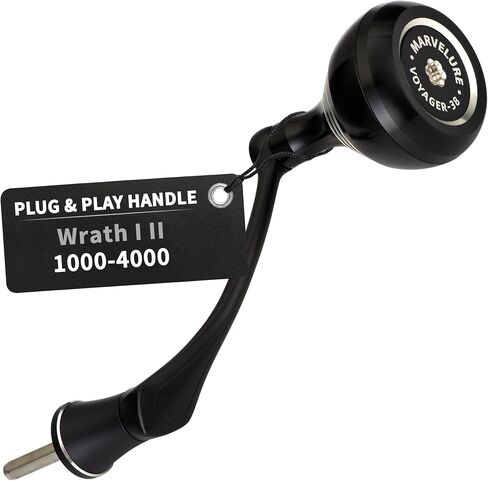 Locked-Type Power Handle (Hexagon Shaft) Compatible for Penn Wrath I II 2500-4000 Spinning Fishing Reel (Not for 5000-8000 Thread) in Saudi Arabia
