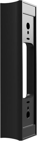 Hidden River Lab Premium Wall Plate Adapter for Wired Doorbell Pro (3rd Gen) - Proprietary Mounting Plate for Cleaner Install, Wiring Clearance & Single-Gang Box Coverage - Made in USA - Black in Saudi Arabia