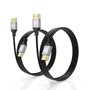 8K Slim HDMI 2.1 Cable, 2FT, 2-Pack, 48Gbps in Kuwait