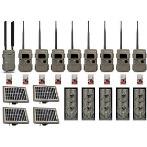 Cuddeback Cuddelink 1 L Series Home Cellular Unit Powered by Verizon or AT&T 8 Long Range IR Cameras L Series 4 Solar Power Banks Models PW-3600 5 Battery Power Banks 9 16GB SD Cards New in Kuwait