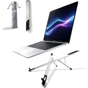 Portable Laptop Stand,Aluminum X-Shape Travel Laptop Stand Ergonomic Riser in Kuwait