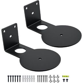 Speaker Wall Mount for Sonos ERA 100 & ERA 100 SL, 2 Pack | Speaker Mount for Sonos Includes All Mounting Hardware,Easy DIY Assembly,Holds Up to 33lbs,HD-658,Black in Kuwait