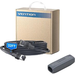 VENTION Starlink Gen 3 Complete Extension Kit: 35ft High-Speed Waterproof Ethernet Cable & IP68 Cable Coupler for Starlink V3/Mini in Kuwait