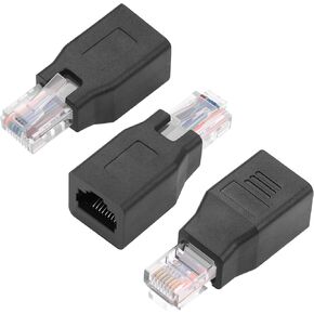 3PCS RJ45 Ethernet Adapter,Cat6 Male to Female Network Connector in Saudi Arabia