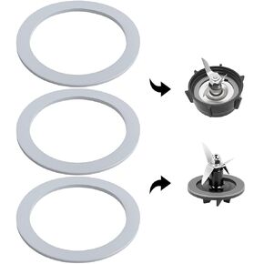 3 Pcs Blender Gasket for Oster and Osterizer Blender O-Ring Rubber Ring Seal Rings Replacement Parts Accessories in Kuwait