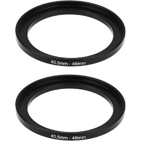 2PCS 40.5mm to 46mm Step Up Filter Ring Adapter for Convert Cameras 40.5mm Filter Ring to 46mm Filter Ring in Kuwait