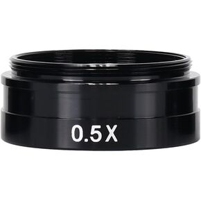 0.5X Barlow Lens for Microscope C-Mount 42mm Thread FMC Coated Aluminum Alloy Reducer Adapter Industrial Camera Accessory(2X) in Kuwait