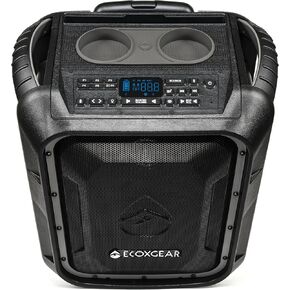 ECOXGEAR EcoBoulder+ GDI-EXBLD810 Rugged Waterproof Floating Portable Bluetooth Wireless 100 Watt Speaker and PA System (Gray) in Kuwait