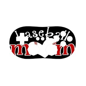 Baseball Mom Vinyl Decal Sticker Skin by Debbie's Designs for Wii Classic Controller in Saudi Arabia
