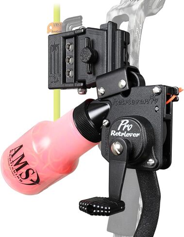 AMS Bowfishing Retriever Pro Bowfishing Reel - Left Hand - Made in the USA in Kuwait