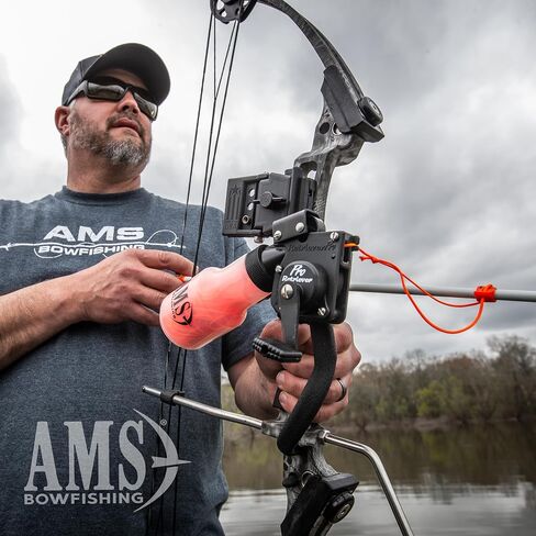AMS Bowfishing Retriever Pro Bowfishing Reel - Left Hand - Made in the USA in Kuwait