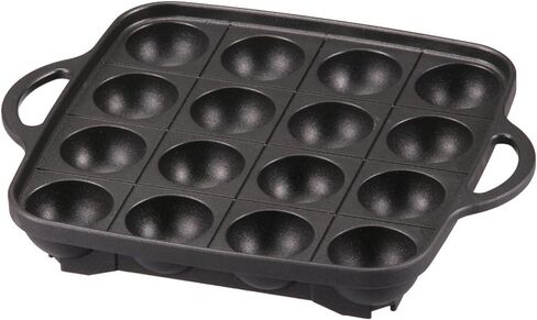 Iwatani Takoyaki Grill Pan , Medium, Black in Saudi Arabia