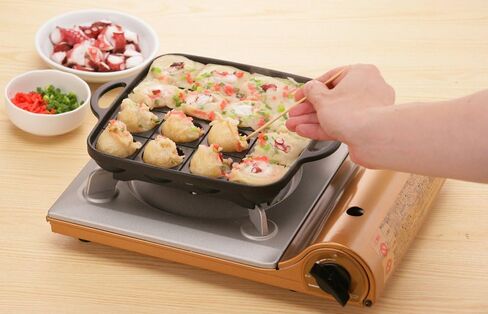 Iwatani Takoyaki Grill Pan , Medium, Black in Saudi Arabia