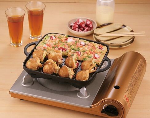 Iwatani Takoyaki Grill Pan , Medium, Black in Saudi Arabia