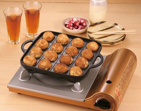 Iwatani Takoyaki Grill Pan , Medium, Black in Saudi Arabia