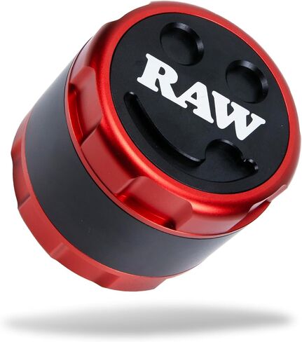 RAW Spice Grinder 60mm "Buddy Mill" – 3-Piece Kitchen Mill with Adjustable Stainless Steel Pusher & Dual Plates in Saudi Arabia