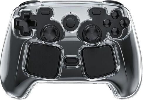 Clear Protective Case for Steam Controller 2026, Crystal Case Cover, Transparent PC Hard Shell All-Around Protective/Anti-Scratch Finish &Shockproof in Kuwait