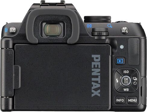 Pentax K-S2 20MP DSLR Two Lens Kit w/ 18-50mm WR & 50-200mm WR (Black) in Kuwait