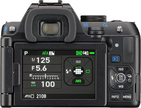 Pentax K-S2 20MP DSLR Two Lens Kit w/ 18-50mm WR & 50-200mm WR (Black) in Kuwait