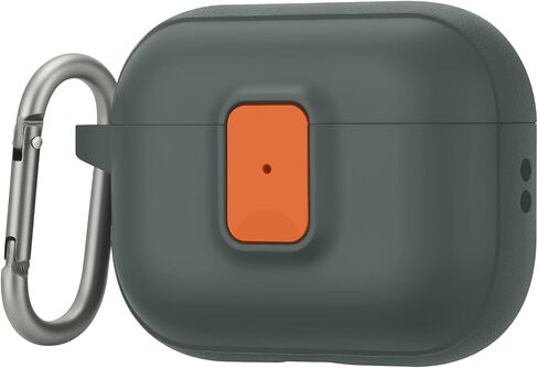 TENDLIN for AirPods Pro 3 Case, with Drop-Proof Lock Design Anti-Scratch Shockproof Slim Protective Cover Compatible with Apple AirPods Pro 3rd Generation (Starlight/Orange) in Saudi Arabia