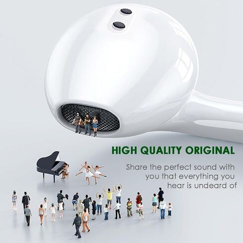 Wired Earphones with 3.5mm Jack with Mic for Smartphones, Tablets, 2 Pack in Kuwait