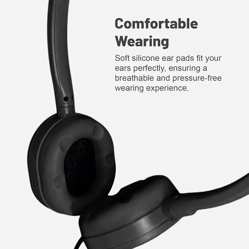 USB-C Headphones Bulk 30 Pack, Black in Saudi Arabia