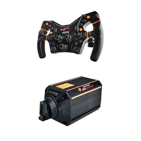 ASETEK SimSports Sim racing Forte Base + Wheel Bundle, Gaming Steering Wheel and Direct Drive Wheelbase in Kuwait