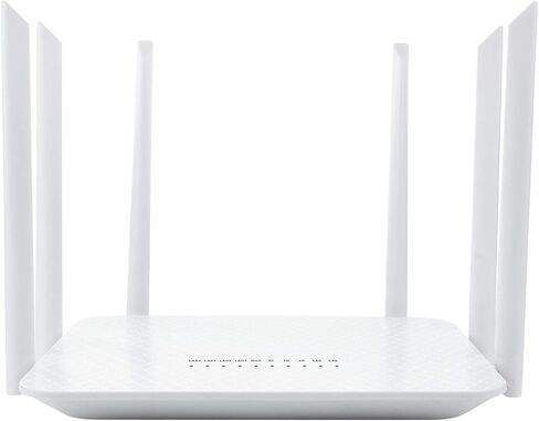 AC1200 Dual Band Unlocked 4G LTE Modem Router with SIM Card Slot |1200Mbps Mesh WiFi, FDD/TDD/WCDMA,EC25-AFX Qualcomm Chipset, 5dBi High Gain Six Antenna, Support T-Mobile AT&T, Plug and Play in Kuwait