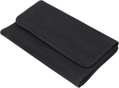 Collapsible 10 Camera Lens Filter Case, Durable Nylon Filter Bag for Easy Storage, Compatible with P Series Filters, Black, Holds 10 Filters in Kuwait