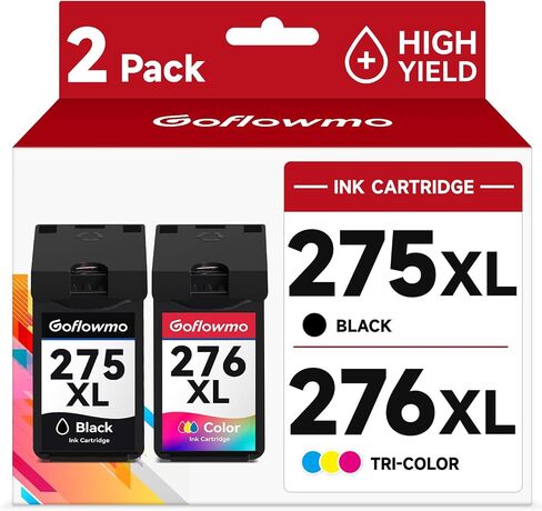 275XL 276XL Ink Cartridge Compatible for Canon PG-275 CL-276 XL Black Color in Kuwait