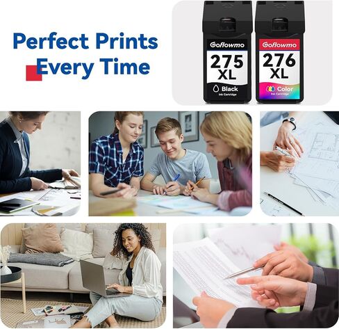 275XL 276XL Ink Cartridge Compatible for Canon PG-275 CL-276 XL Black Color in Kuwait