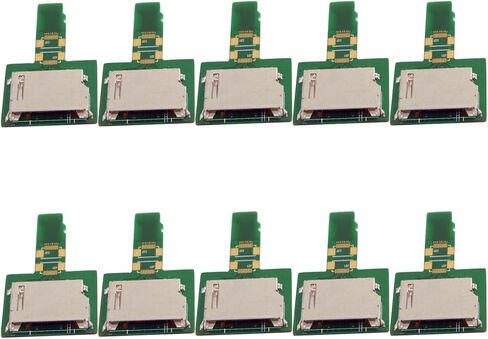 10pcs/Pack UHS-I TF Micro SD Male Extender to SD Card Female Extension Adapter PCBA Compatible with SD/SDHC/SDXC UHS-1 (Green PCB) in Kuwait