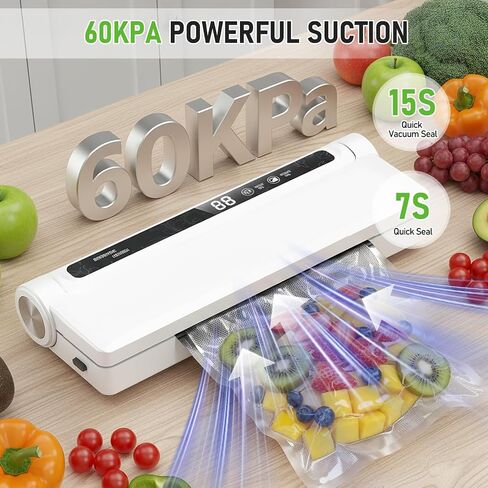 Vacuum Sealer Machine for Food, Powerful Vacuum Food Sealer in Kuwait