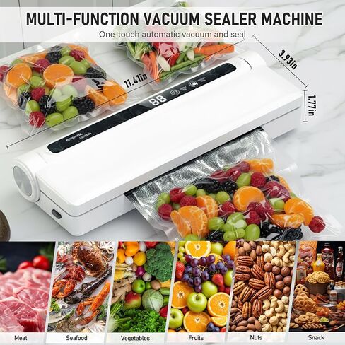 Vacuum Sealer Machine for Food, Powerful Vacuum Food Sealer in Kuwait